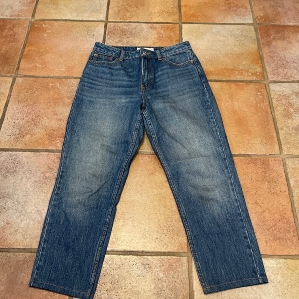 TopShop MOM jeans cropped